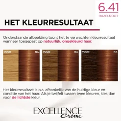 L'Oréal Paris Excellence Crème Permanente Haarverf 6.41