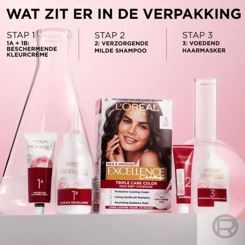 L'Oréal Paris Excellence Crème Verzorgende Crèmekleuring