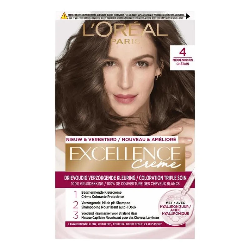 L'Oréal Paris Excellence Crème Verzorgende Crèmekleuring