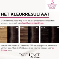 L'Oréal Paris Excellence Crème Verzorgende Crèmekleuring