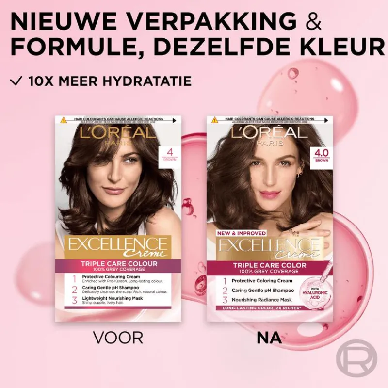 L'Oréal Paris Excellence Crème Verzorgende Crèmekleuring
