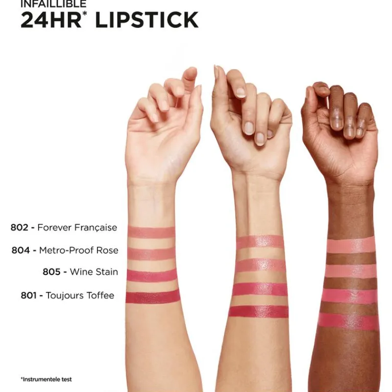 L'Oréal Paris Infaillible 24H Lippenstift 801