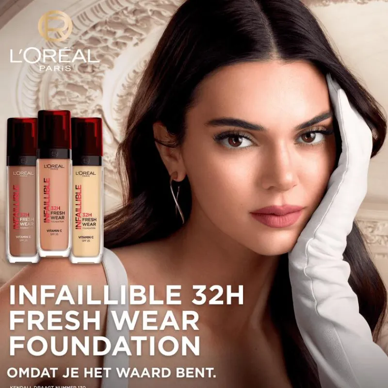 L'Oréal Paris Infaillible 32HR Fresh Wear Reno Foundation met SPF25 30ML
