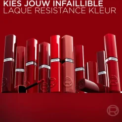 L'Oréal Paris Infaillible Laque Resistance 420 Rouge Paris Lippenstift