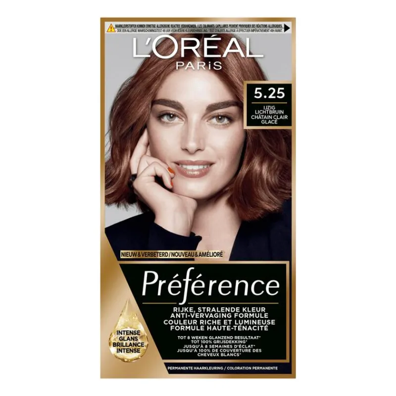 L'Oréal Paris Preference Permanente Haarverf 5.25 Antigua Ijzig