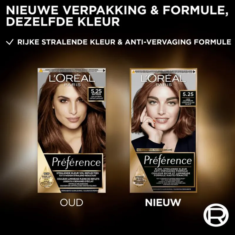L'Oréal Paris Preference Permanente Haarverf 5.25 Antigua Ijzig