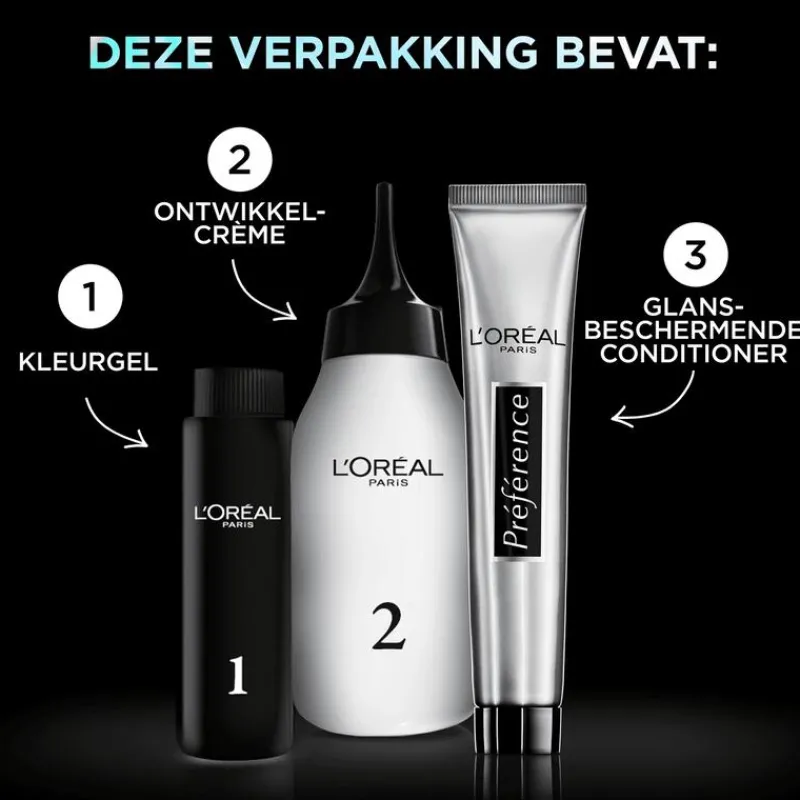 L'Oréal Paris Preference Vivids Permanente Haarverf 10.112