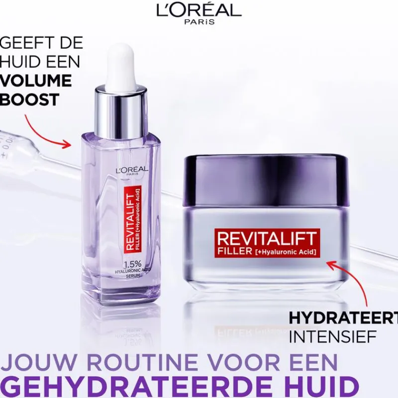 L'Oréal Paris Revitalift Filler 1,5% Hyaluronzuur Serum 30ML