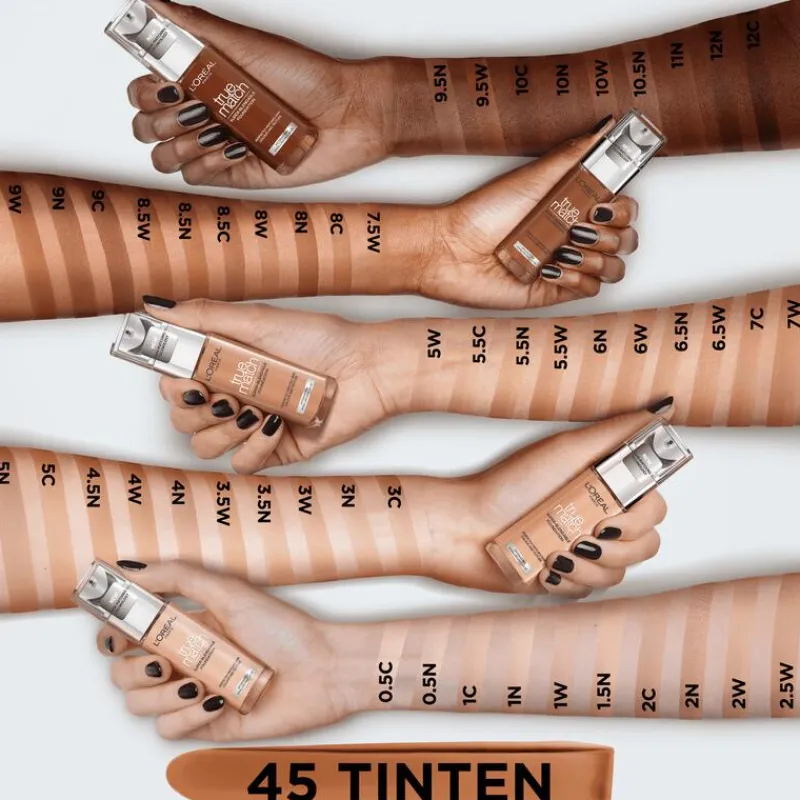 L'Oréal Paris True Match Foundation 7.5.D/W SPF 16