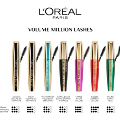 L'Oréal Paris Volume Million Lashes Mascara Classic Zwart Waterproof