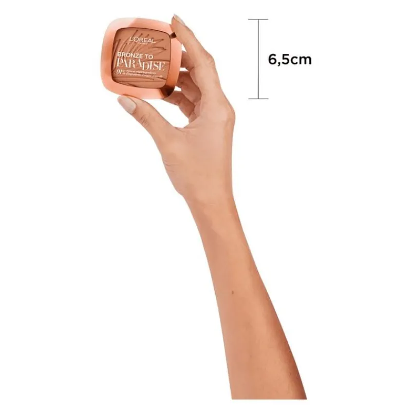 L'Oréal Paris Wake Up & Glow Bronzer 03 Back To Bronze 9 GR