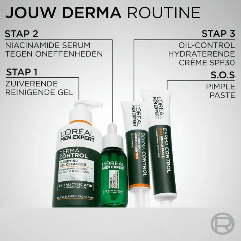Heren L'Oréal Paris L'Oreal Men Expert Derma Control Serum 30ML