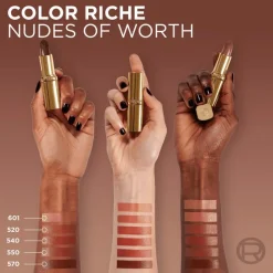 L'Oréal Paris L'Oreal Paris Color Riche Satin NUDE 520 NU DEFIANT