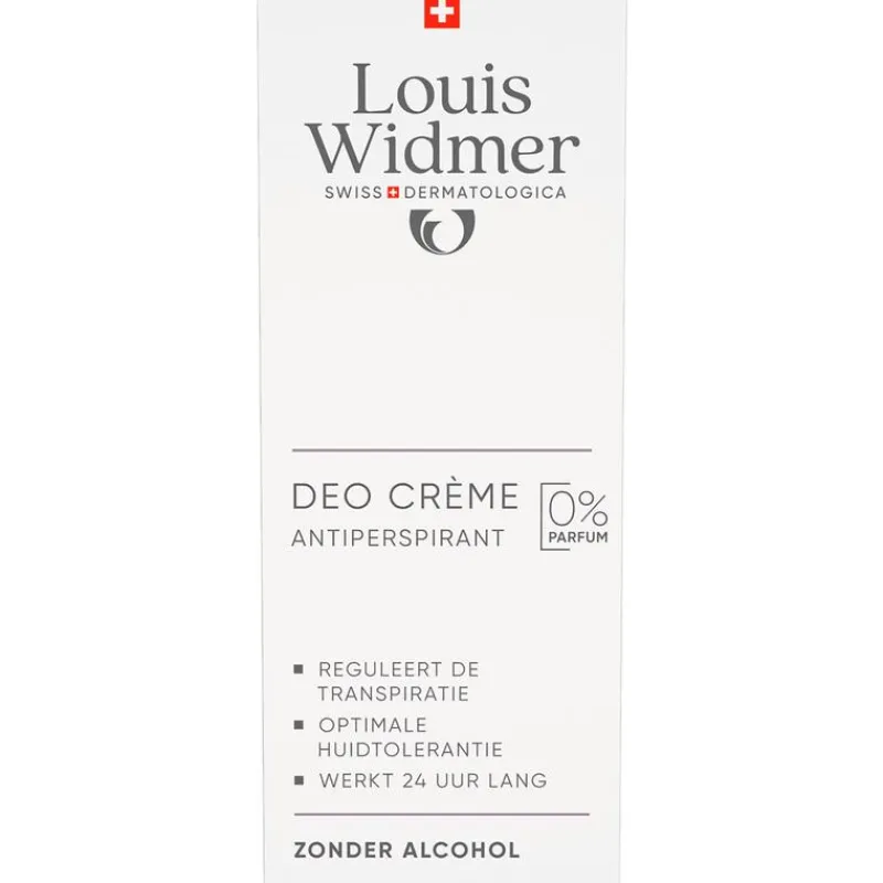 Louis Widmer Bodycare Deodorant Creme Zonder Parfum 40 ML