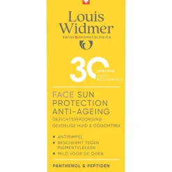 Louis Widmer Face Sun Protection Anti-Ageing SPF 30 Licht Geparfumeerd 50ML