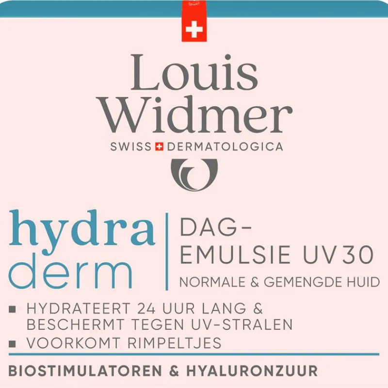 Louis Widmer Hydraderm Dagemulsie UV SPF 30 Licht Geparfumeerd 50 ML