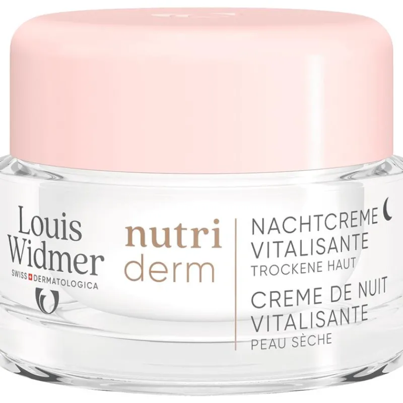 Louis Widmer Nutriderm Nachtcrème Vitalisante Licht Geparfumeerd 50 ML