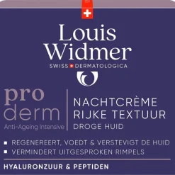 Louis Widmer Proderm Nachtcrème Rijke Textuur Licht Geparfumeerd 50 ML