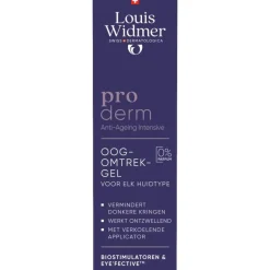 Louis Widmer Proderm Oogomtrekgel Zonder Parfum 15 ML