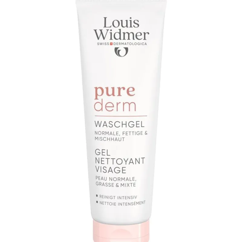 Louis Widmer Purederm Gezichtsgel Zonder Pafum 125 ML