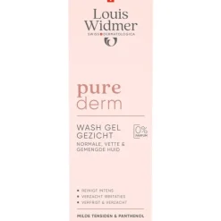 Louis Widmer Purederm Gezichtsgel Zonder Pafum 125 ML