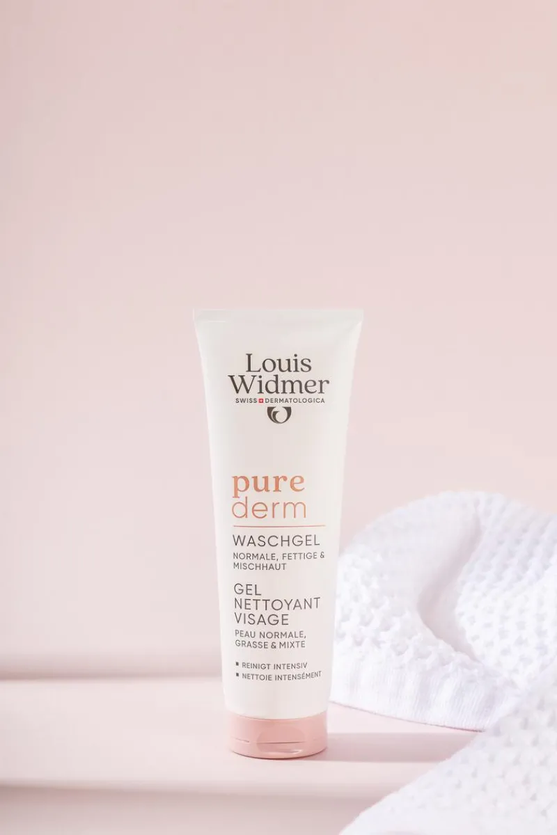 Louis Widmer Purederm Gezichtsgel Zonder Pafum 125 ML
