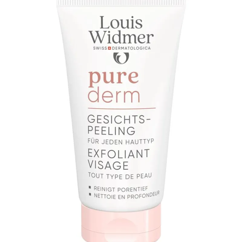 Louis Widmer Purederm Gezichtspeeling Zonder Parfum 50 ML
