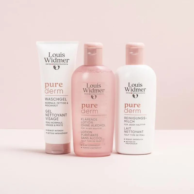 Louis Widmer Purederm 3-In-1 Micellaire Reinigingslotion 200 ML