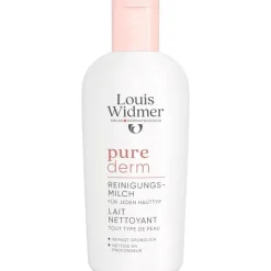 Louis Widmer Purederm Reinigingsmelk Zonder Parfum 200 ML