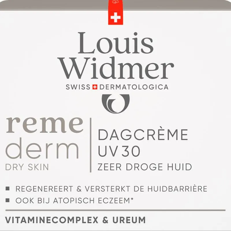 Louis Widmer Remederm Dagcrème UV 30 Licht Geparfumeerd 50 ML