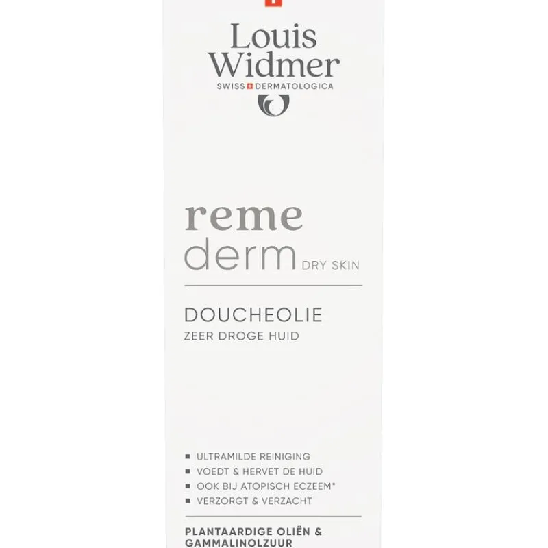 Louis Widmer Remederm Doucheolie Licht Geparfumeerd 200 ML
