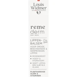 Louis Widmer Remederm Lippenbalsem Zonder Parfum 15 ML