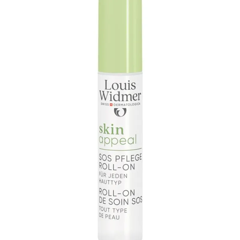 Louis Widmer Skinappeal Sos Roll-On Zonder Parfum 10 ML