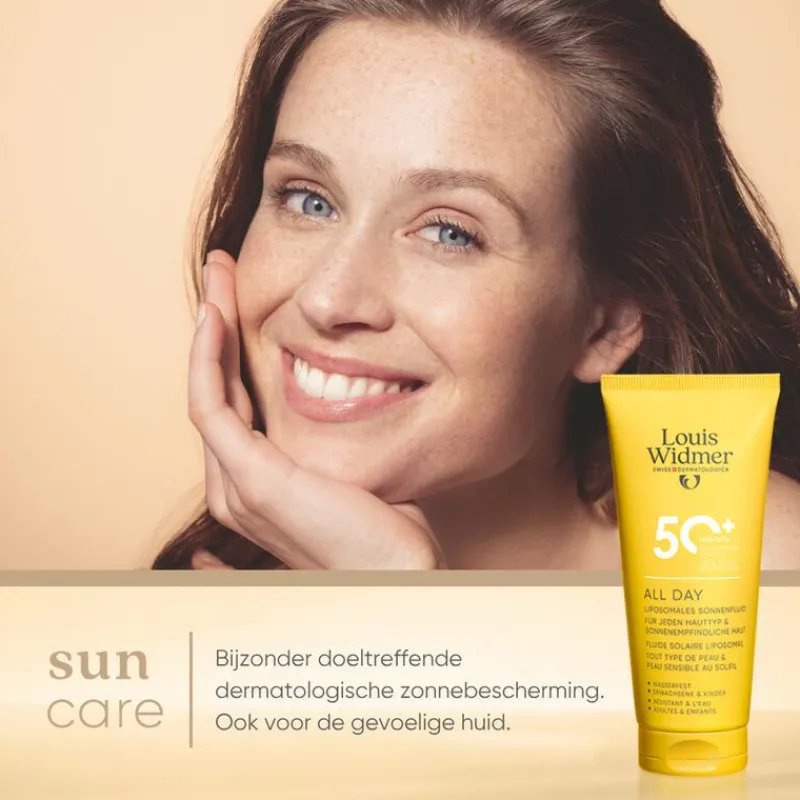 Louis Widmer Sun Protection Face Zonder Parfum SPF50+ 50 ML