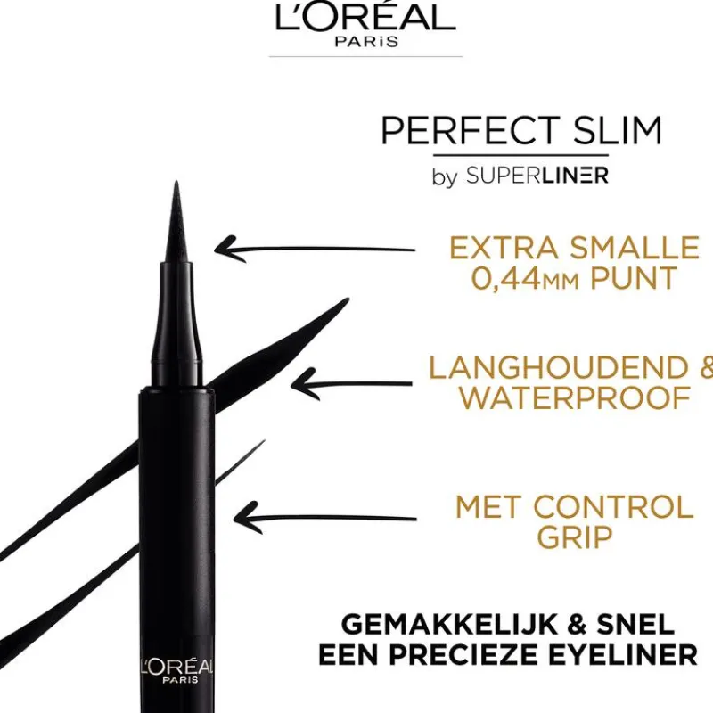 L'Oréal Paris LÓréal Paris Superliner Perfect Slim Eyeliner Pen Zwart