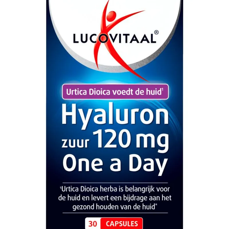 Lucovitaal Hyaluronzuur 120 mg capsules 30 stuks