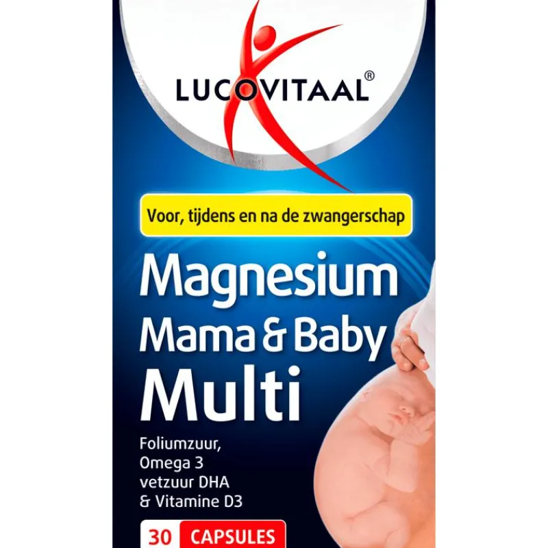 Lucovitaal Magnesium Mama & Baby Multi 30 capsules