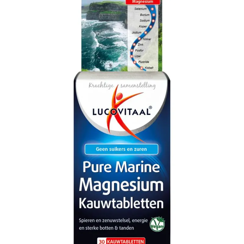 Lucovitaal Pure Marine Magnesium Kauwtabletten