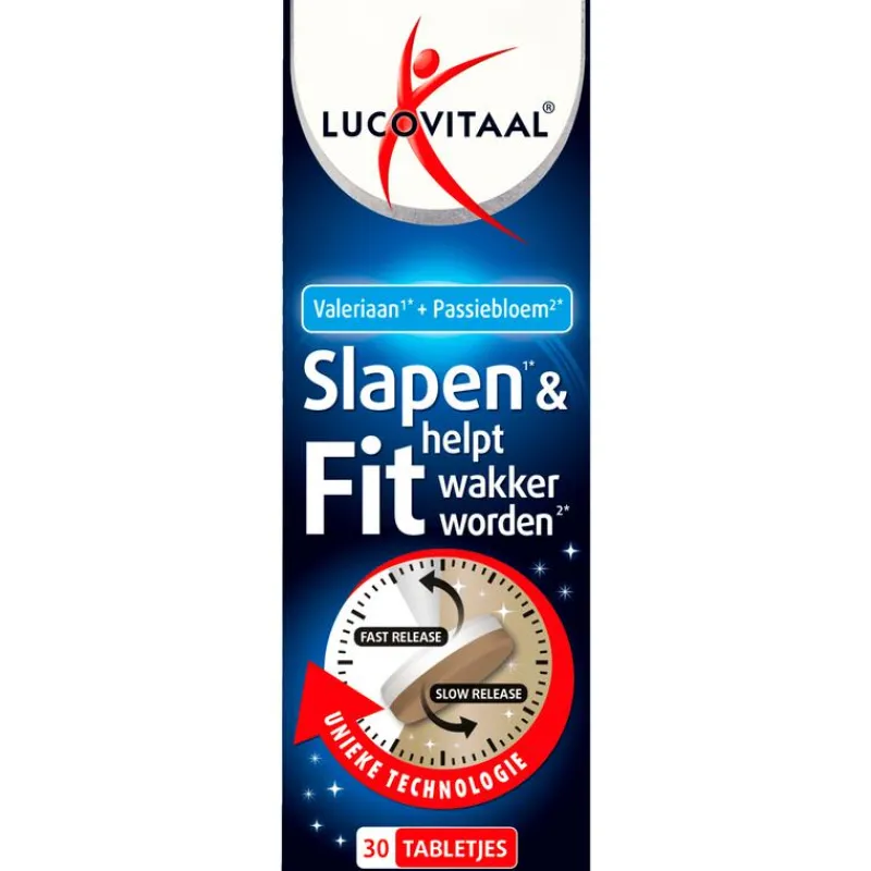 Lucovitaal Slapen & Fit Wakker 30 stuks