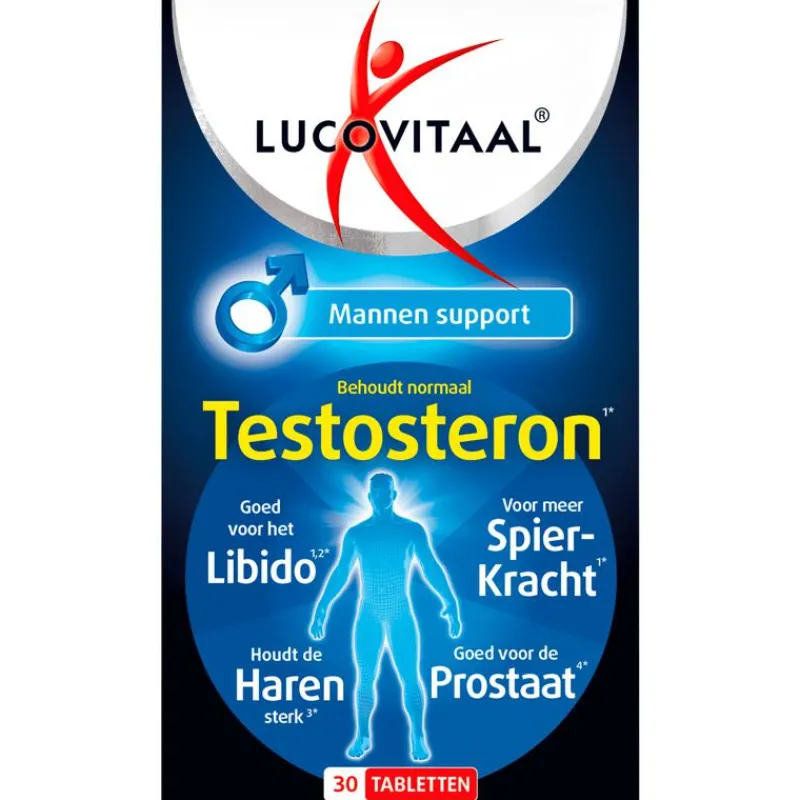 Lucovitaal Testosteron Support 30 stuks