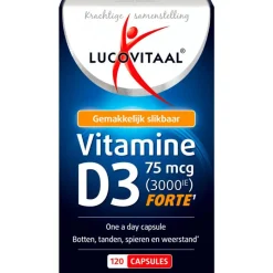 Lucovitaal Vitamine D3 75mcg 120 stuks
