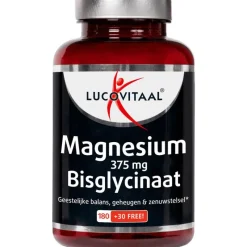 Lucovitaal Lucovit magnesium 375mg bisglycinaat 210 tabl