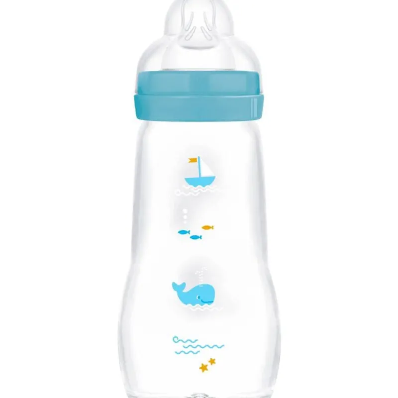 MAM Feel Good Glass Bottle Babyfles 260 ML