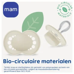 MAM Original Fopspenen Night 16+ maanden Uni 2 stuks