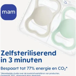 MAM Supreme Fopspenen 6-16 maanden Pink 2 stuks