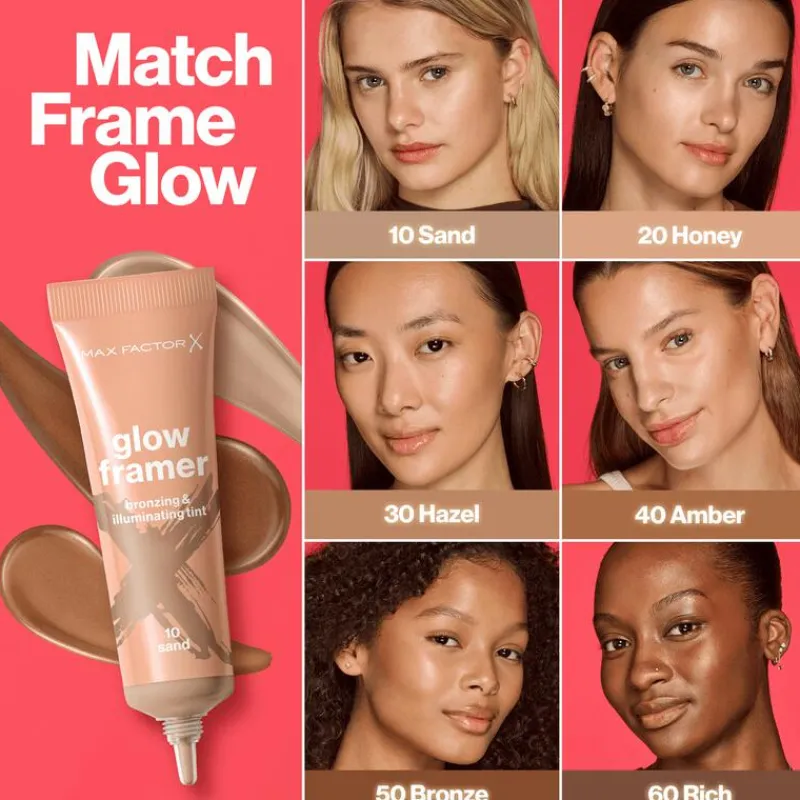 Max Factor Glow Framer bronzer en highlighter - Brons -