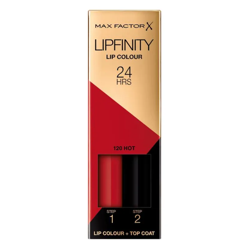 Max Factor Lipfinity Lip Colour Lipstick 120 Hot