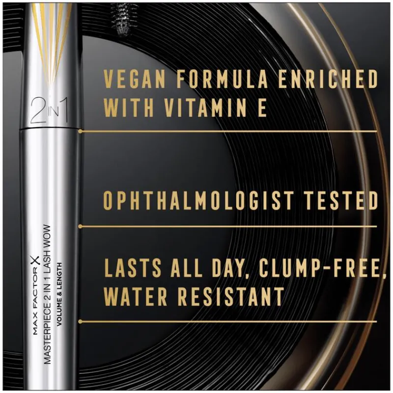 Max Factor Masterpiece 2In1 Lash Wow Mascara
