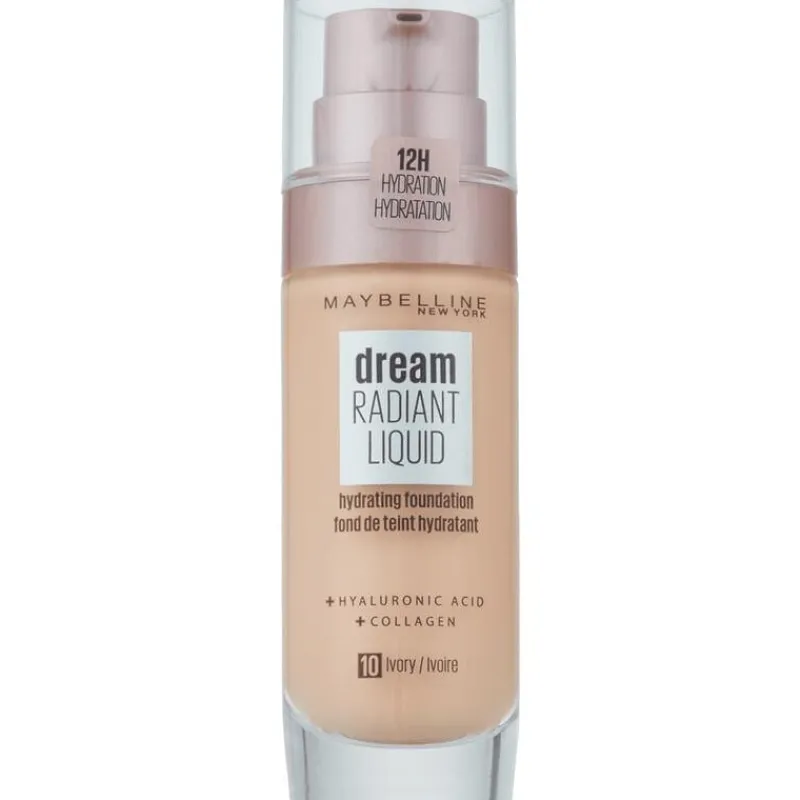 Maybelline - Dream Satin Liquid - 10 Porcel Ivory - Foundation SPF13