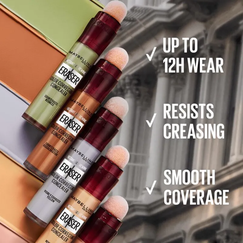 Maybelline Instant Anti Age Eraser Concealer Color Corrector Paars